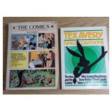 2 Vintage Tex Avery Animation & Comic Strip Art Bo