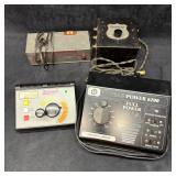 Group of Four Model Train Transformers and Control