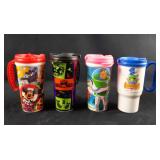 4 Disney World Resort Mugs Mickey Pixar Halloween