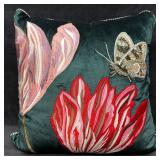 MacKenzie Childs Amsterdam Square Embroidered Velv