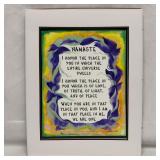Raphaella Vaisseau Namaste Heartful Art Print Sign