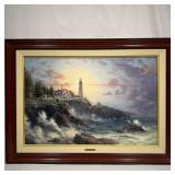 Thomas Kinkade Clearing Storms Artist Proof Canvas