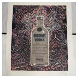 Pixelated Absolut Gartel Signed and Numbered Digit
