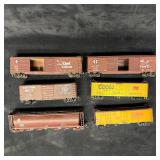 Variety HO Scale Vintage Freight Cars Santa Fe Cot