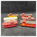 HO Scale Santa Fe and Southern Pacific Caboose Car