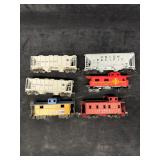 Six Union Pacific Southern Pacific Santa Fe and Am