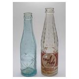 Vintage Tru Ade and Diamond T Glass Bottles