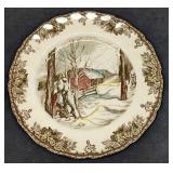 Sugar Maples Friendly Village Large Dinner Plate J