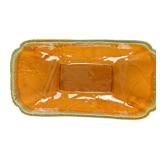 USA Ceramic Rectangle Glazed Serving Platter