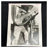 Black and White Analog Photo Print Mac Attack Gene