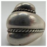 Joseph Esposito 925 Espo Sig Sterling Puffy Dome S