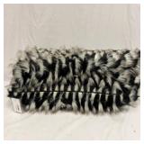 Barclay Butera Jadis Onyx Knife Edge Faux Fur Thro