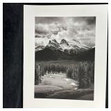 Three Sisters Mountain Canmore Alberta Canadian Ro