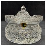 Waterford Samuel Miller Covered Crystal Butter Dis