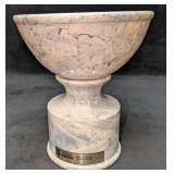 Vintage Jim Beam Bourbon Whiskey Decanter Marble B