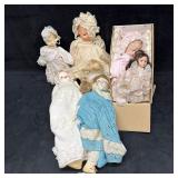Assorted Lot of Six Vintage and Collectible Baby D