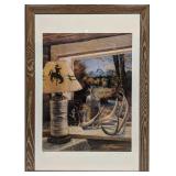 S&N Absolut Statehood: Wyoming Nancy Madura Print