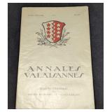 May 1957 Annales Valaisannes Softcover