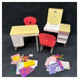 American Girl Doll School Desks Chairs and Classro