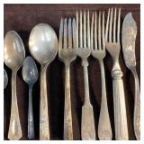 Vintage Silverware Antique Flatware Lot of 20 Twen