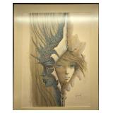Framed LE Lassus Saint Genies Francis The Shell
