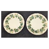 2 Retired Nikko Greenwood Dinner Plates D