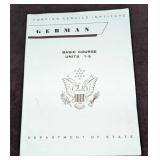 Vintage Foreign Service Institute German Basic Cou