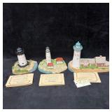 Harbour Lights Massachusetts Lighthouse Figurines
