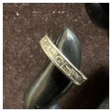 SW 925 CZ Sterling Silver Fine Ring Size 5