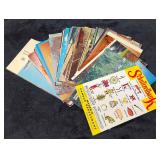 Giant Bundle Of Over 200 Mixed Glossary Post Cards