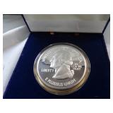 4 OZ FINE SILVER QUATER 