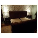 SLEIGH BED
