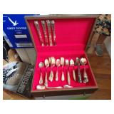 SEVERAL SETS OF FLATWARE IN BOXES