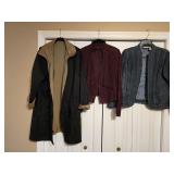 Ladies jackets and raincoat