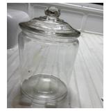 Glass Cookie Jar