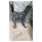 Set of 2 Cast Iron Wooden Bench Brackets Set of 2