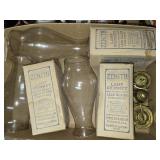 Lamp Chimneys and Oil lamp parts