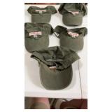 5 Hickory Crawdads Hats Advertising Corning Cable