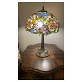 Tiffany Style 2 light table lamp