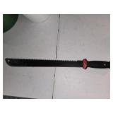 Sawback Machete 18 inch blade