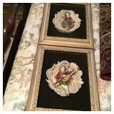 Framed Porcelain Wall Art