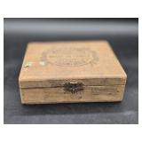 Wooden cigar box