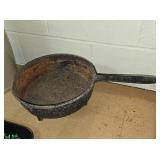 Footed Cast Iron Pan