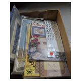 Vintage Needlework kits, books and supplies