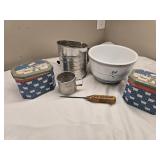 Vintage kitchen items