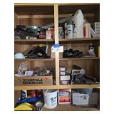 Contents of cabinet
