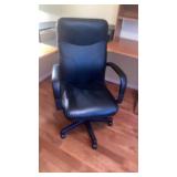 Office Chair Black Vinyl