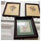 Floral Prints with Frames one Deep Style Frame
