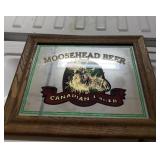 Moosehead Beer Canadian Lager Beer Sign Mirror