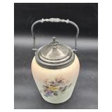A.J. Hall Biscuit Barrel Jar